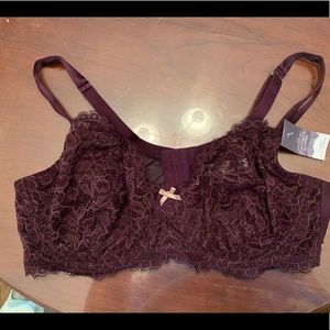 NWT Lane Bryant Unlined lace bra!